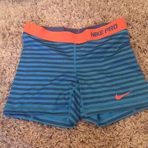 Nike pro compression shorts/spandex